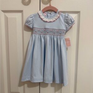 Petit Bebe knit smocked dress NWT